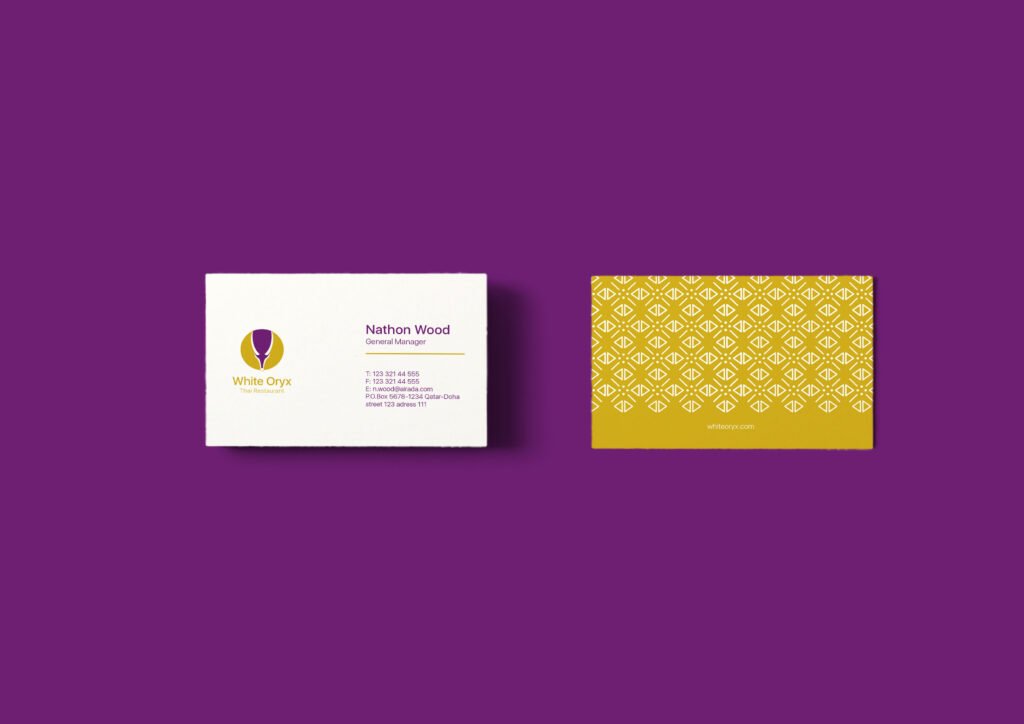 White Oryx_Business Card