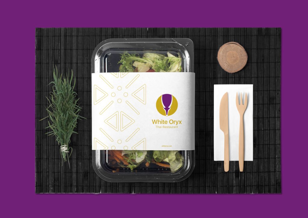 White Oryx Box Wrap