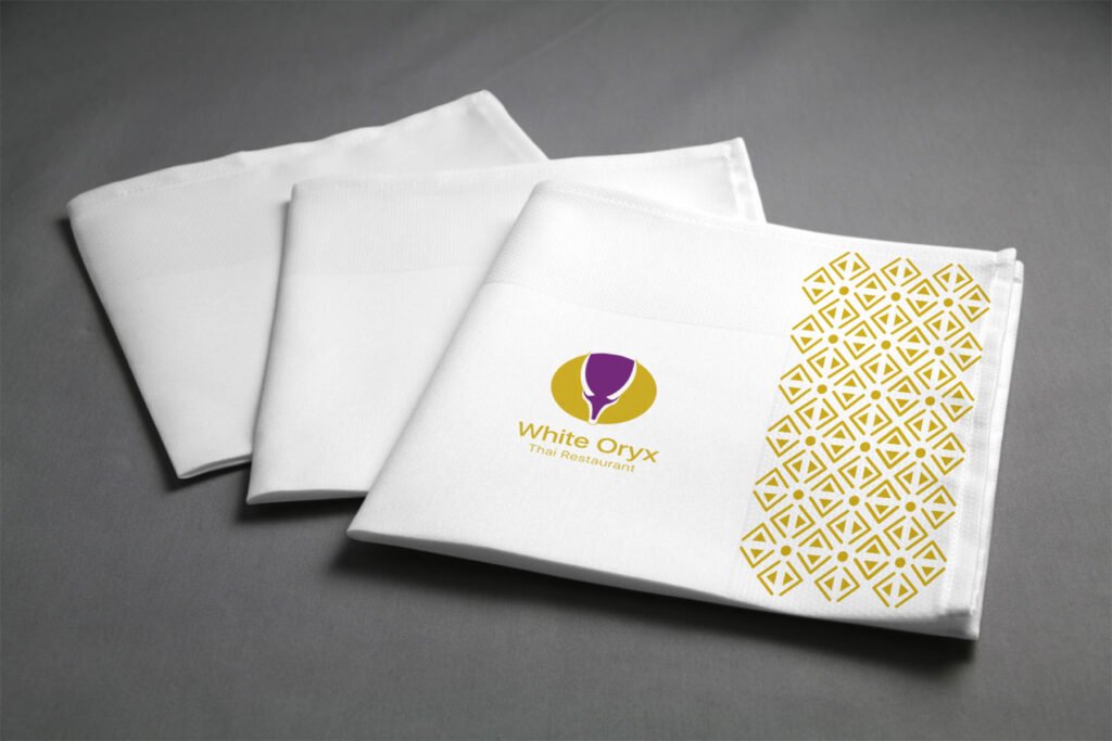 White Oryx_Napkin