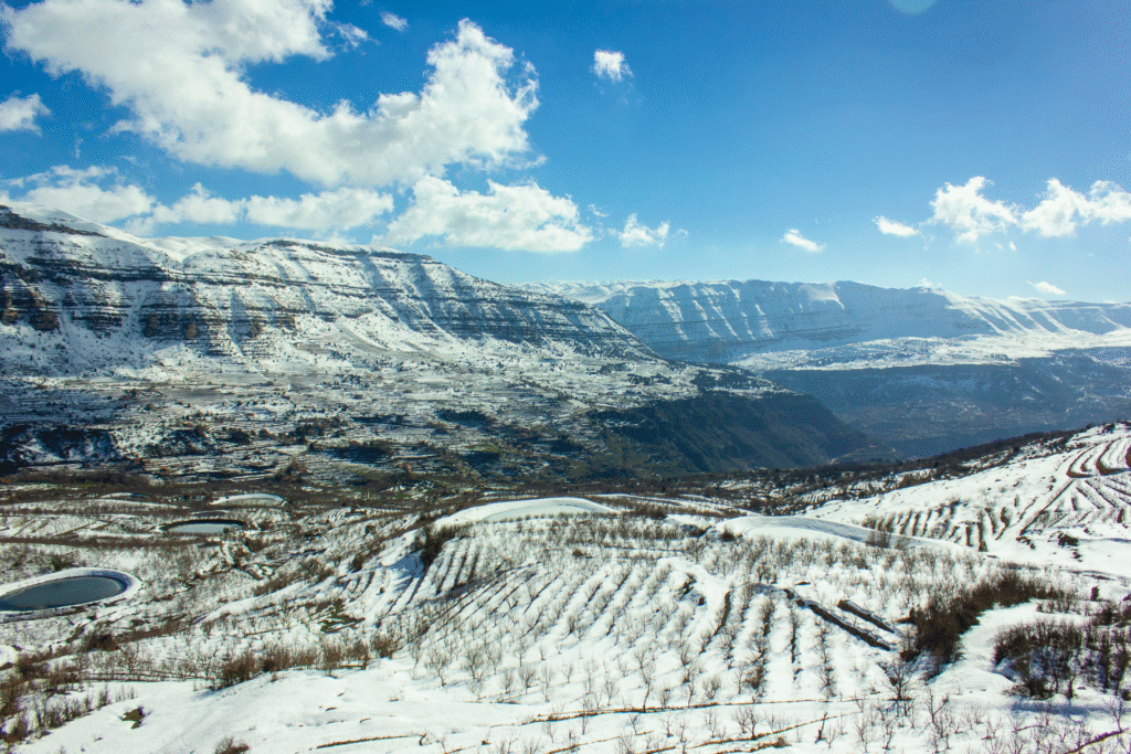Mountains in Lebanon El'am Bou Massoud