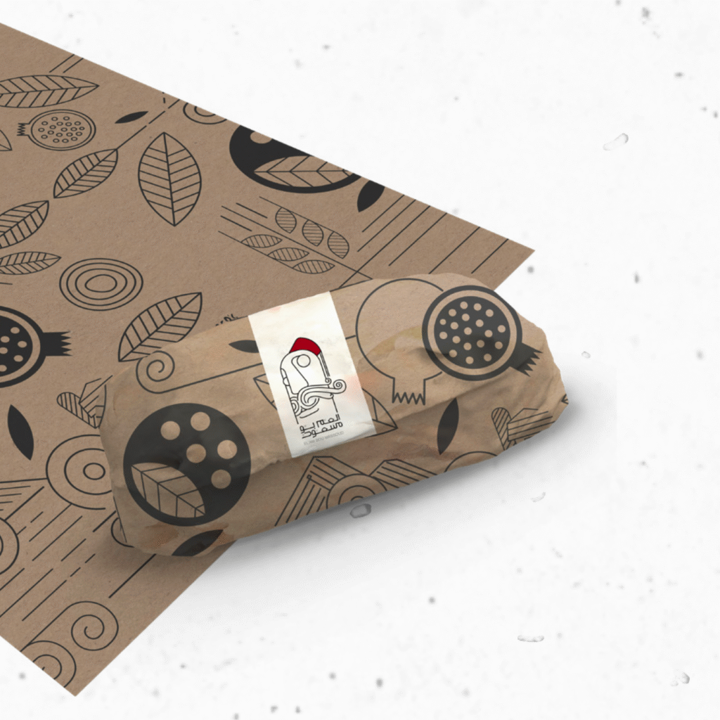 El'am Bou Massoud Branding Packaging wrapping paper