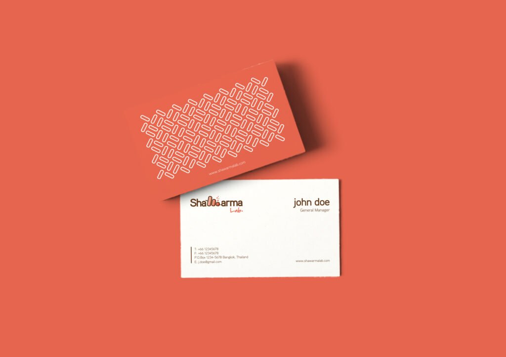 Shawarma Lab Business Cards