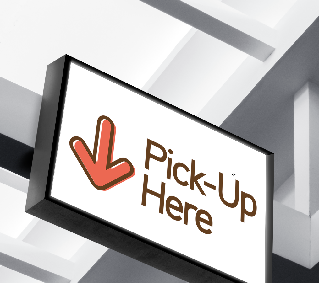 Shawarma Lab Pick Signage